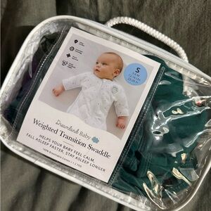 Dreamland Baby Weighted Transition Swaddle -forest green